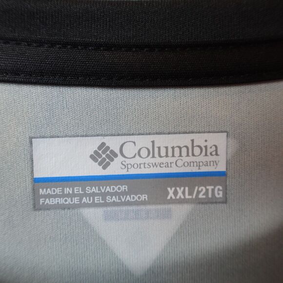 NWT Columbia Terminal Tackle PFG Chen Shirt XXL Black UPF 50 Omni Shade Fishing - Picture 5 of 13